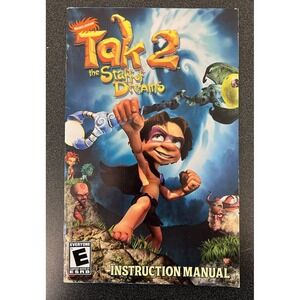 Tak 2 The Staff Of Dreams PlayStation 2 Instruction Manual Booklet Only